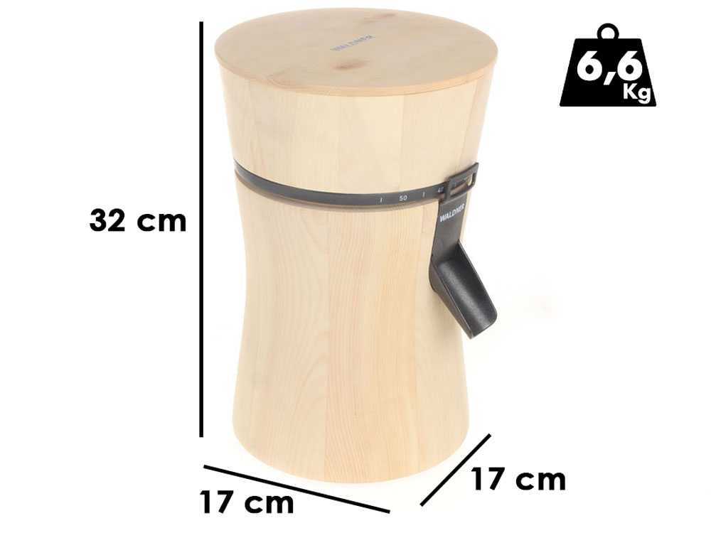 Waldner Mona – Molino de harina en pino con piedra – 400W