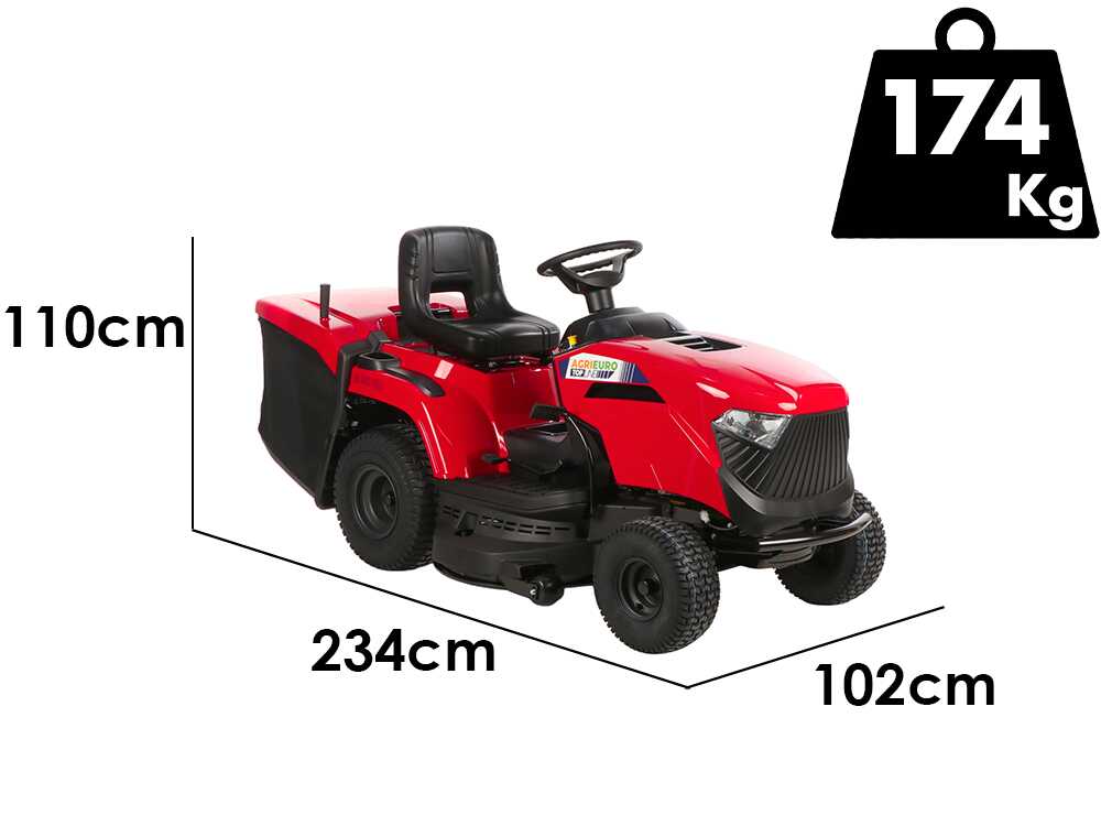 A 98 HD – Tractor cortacésped – Cambio hidrostático – Recogedor – Mulching – Image 4
