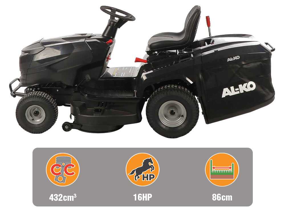 AL-KO Comfort 14-86.6 HD-A – Tractor cortacésped – Cambio hidrostático – Recogedor – Image 4