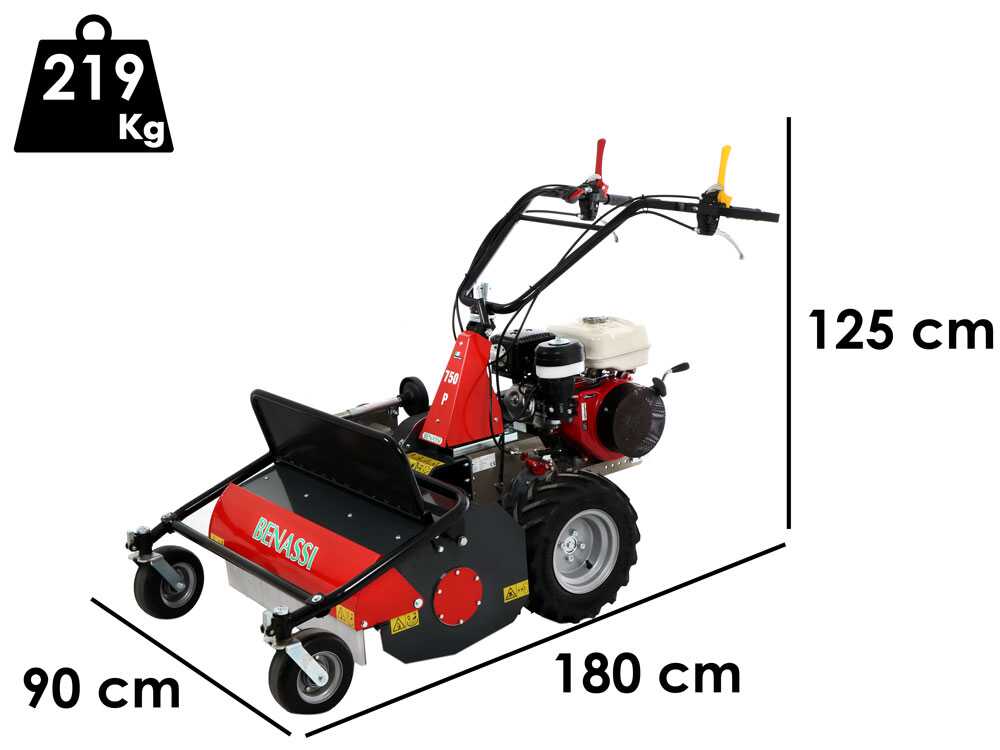 Benassi T750SP – Desbrozadora profesional de martillos – Honda GX270