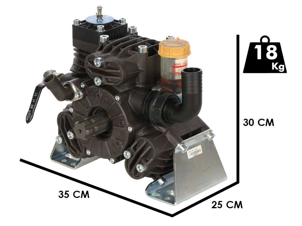 Bertolini Pumps PA 730 VM – Bomba de pulverización para tractor – Alta presión