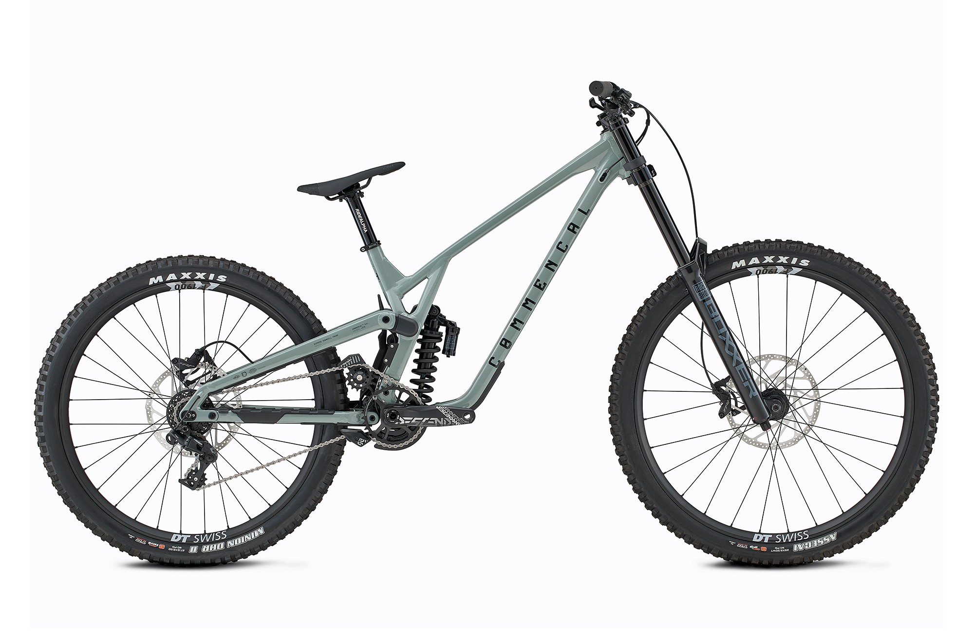 bicicleta-de-descenso-commencal-supreme-dh-v5-ride-pyrite-grey-2026.jpg Bicicleta de Descenso COMMENCAL SUPREME DH V5 RIDE PYRITE GREY 2026 – Image 1