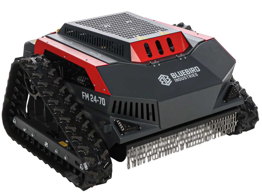 Blue Bird FM 24-70 – Robot desbrozador a control remoto híbrido