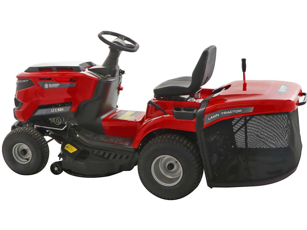 Blue Bird LT C 92H – Tractor cortacésped con cambio hidrostático – recogedor 245 L – Image 4