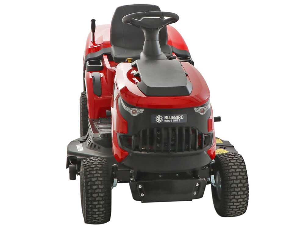 Blue Bird LT C102H TWIN – Tractor cortacésped con cambio hidrostático – Recogedor 245 l – Image 3