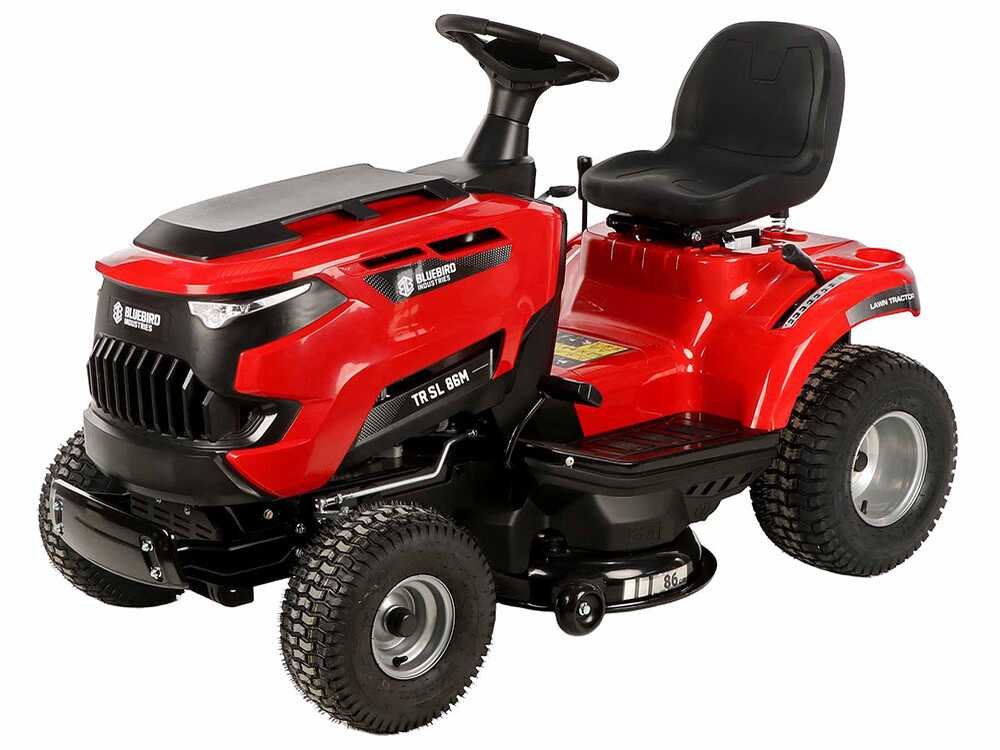 Blue Bird TR SL 86M – Tractor cortacésped con cambio mecánico – salida lateral y mulching – Image 4
