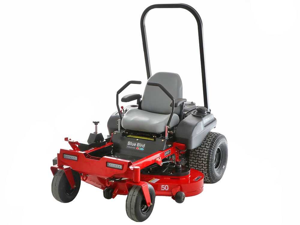 Blue Bird ZTR 50L PRO – Tractor cortacésped de giro cero – Salida lateral y corte mulching – Image 4