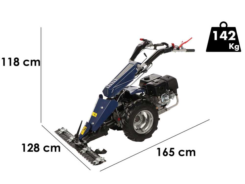 BullMach Chimera 400 – Motosegadora multifunción de gasolina – 420cc – 11,5 HP