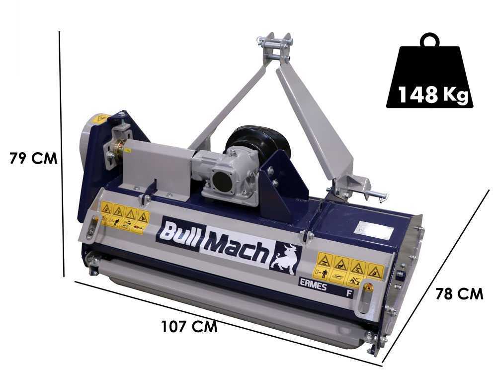 BullMach Ermes 95 F – Trituradora para tractor – Serie ligera