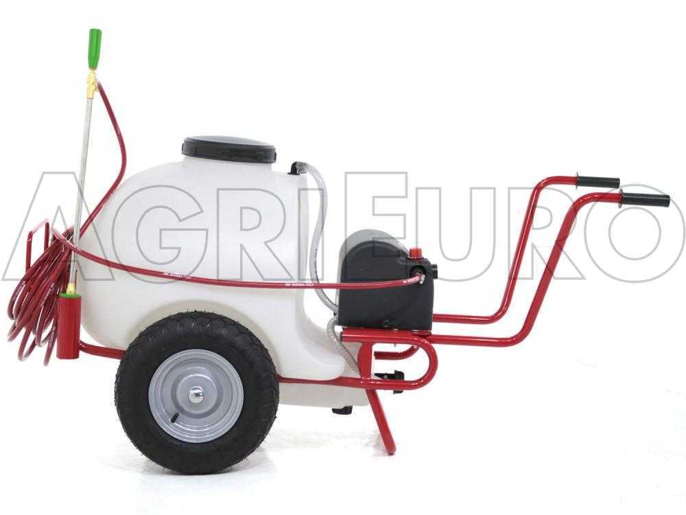 Carretilla fumigadora eléctrica M2001112 – de batería 12V – 120L PRO