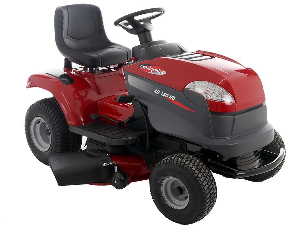 Castelgarden XD 150 HD – Tractor cortacésped con salida lateral y motor ST 400 – Image 4