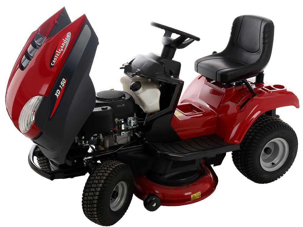 Castelgarden XD 150 – Tractor cortacésped con salida lateral y plato de corte de 98 cm – Image 3