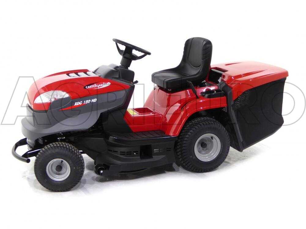 Castelgarden XDC 150 HD – Tractor cortacésped – cambio hidrostático – recogedor – Image 3
