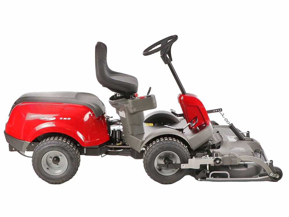 Castelgarden XK 160HD – Tractor cortacésped de corte frontal – Cambio hidrostático – Front Mower – Image 4