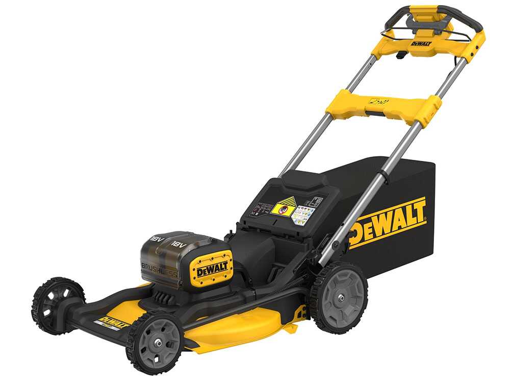 DeWalt DCMWSP156N-XJ – Cortacésped semovente de batería – 36V/4Ah – Corte de 53 cm – BATERÍA Y CARGADOR NO ESTÁN INCLUIDOS – Image 4