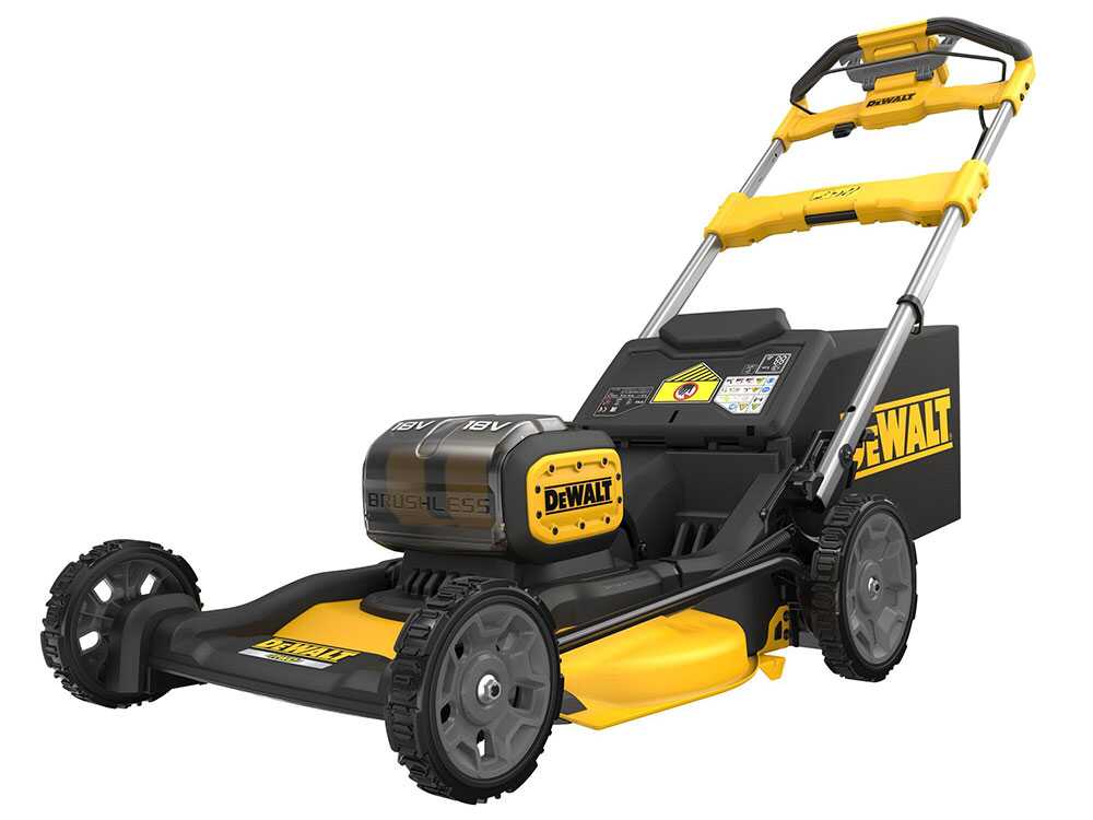 DeWalt DCMWSP156N-XJ – Cortacésped semovente de batería – 36V/4Ah – Corte de 53 cm – BATERÍA Y CARGADOR NO ESTÁN INCLUIDOS – Image 3
