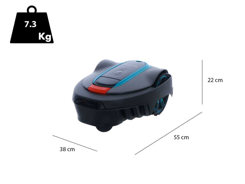 Gardena SILENO city 600 set Smart – Robot cortacésped – Gestión Gardena Smart App