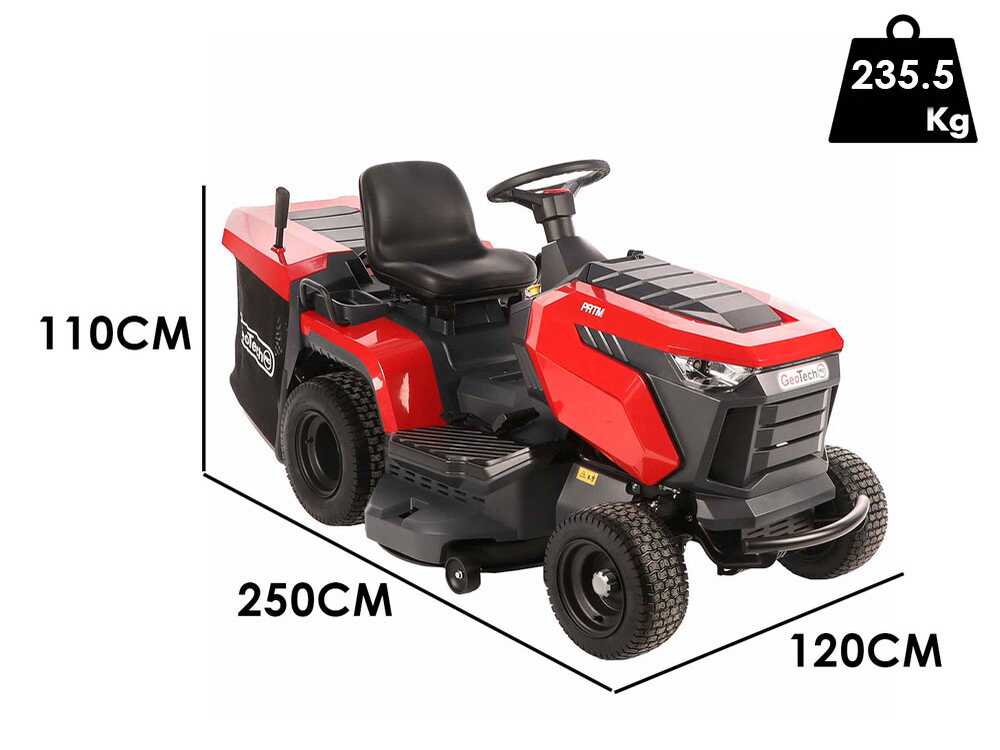 GeoTech-Pro PRTM 200-1020 H-CM – Tractor cortacésped – Cambio hidrostático – Recogedor – Image 3