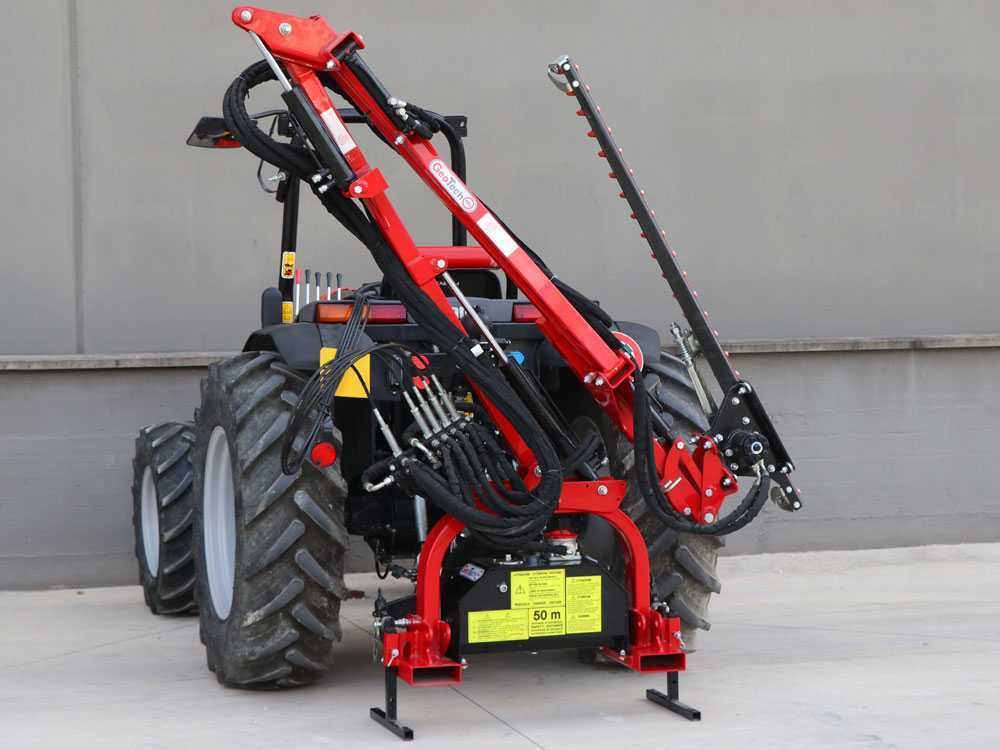 GeoTech-Pro THT 175 – Cortasetos de brazo para tractor con rotación lateral – Image 4