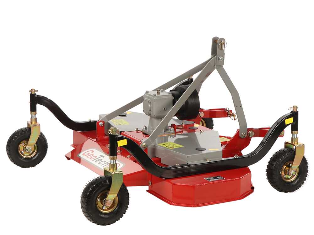 GeoTech-Pro TLP 180 – Cortacésped para tractor – 3 rotores de 1 cuchilla – Image 3