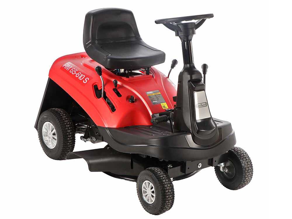 Geotech RM 65-610 S – Tractor cortacésped mini-rider – Motor de 196cc – Image 4