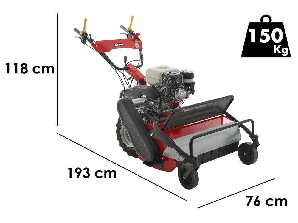 Ginko TT690 – Desbrozadora de ruedas profesional de martillos – Motor Honda GX270