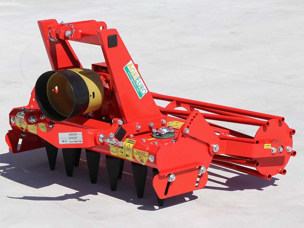 Grada rotativa profesional RO 104 – ancho de trabajo 104 cm – 12 cuchillas Serie ligera
