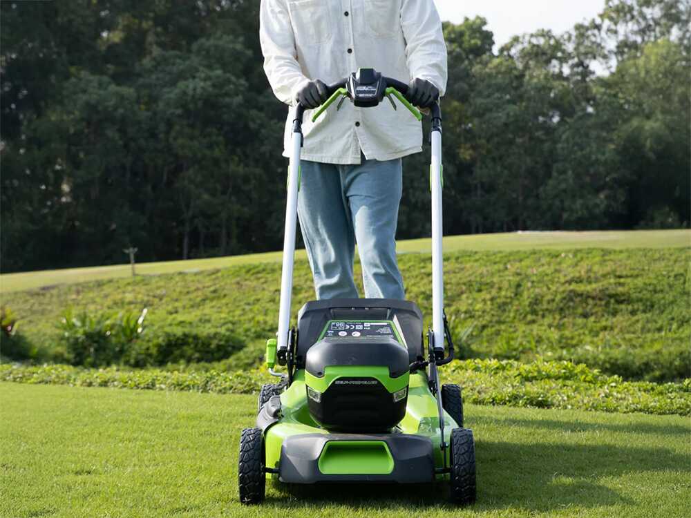 Greenworks GD60LM51SP – Cortacésped autopropulsado de batería – BATERÍA Y CARGADOR NO ESTÁN INCLUIDOS – Image 4