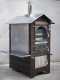 Horno de leña de exterior Magnus 100 Deluxe EXT INOX – Esmalte de cobre