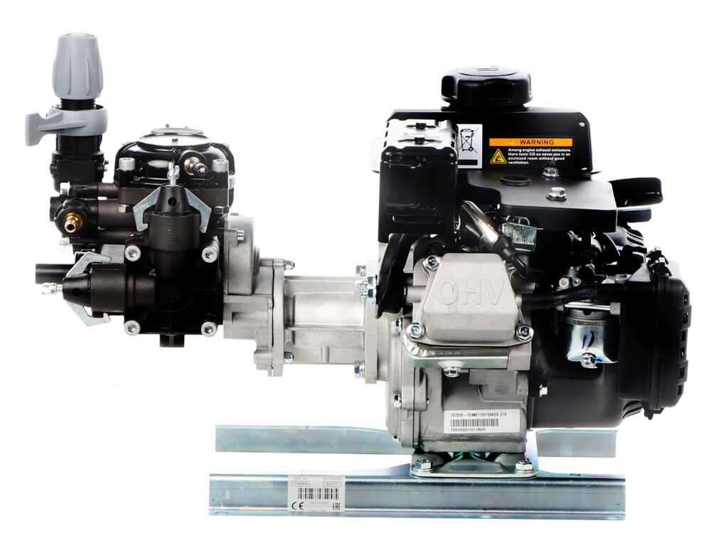 Kit de motobomba de gasolina para pulverización con carro – Comet MC20/20 – Para productos químicos y ácidos – Image 4
