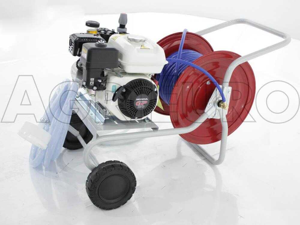 Motobomba fumigadora con carro – Bomba Comet APS41 – motor Honda GP160
