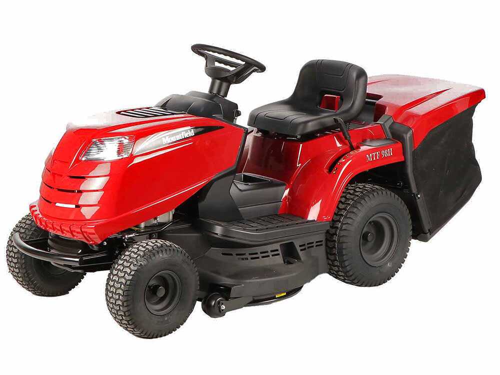 Mountfield MTF 98H – Tractor cortacésped con cambio hidrostático y recogedor de 240 L – Image 4
