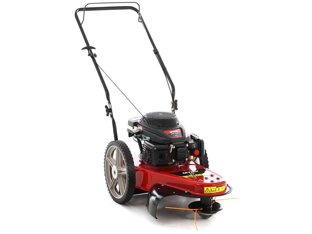 MTD WST 5522 – Desbrozadora de ruedas a gasolina 4 tiempos de empuje