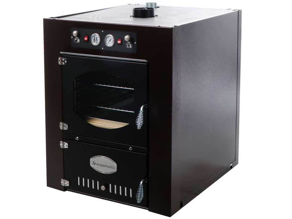 Rossofuoco Garden Color 80 Marrone – Horno de leña para empotrar – Image 3