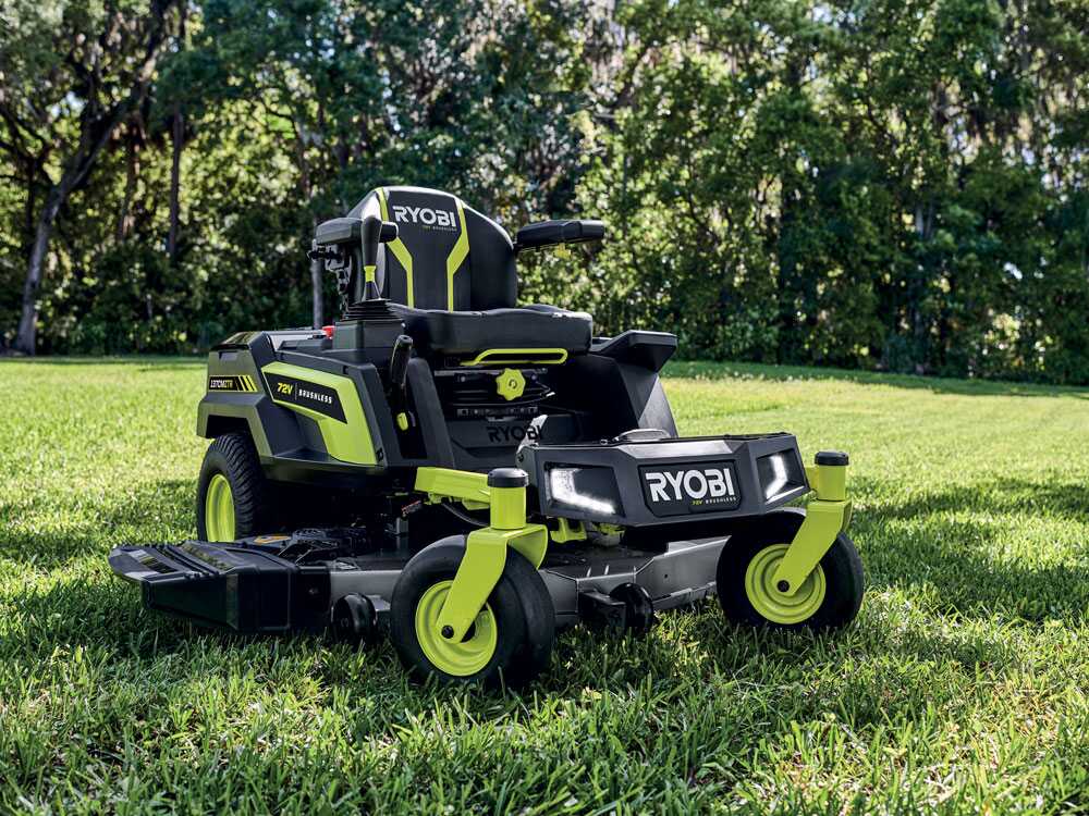 Ryobi ZTRX137 – Tractor cortacésped a batería de radio cero – 72V/30Ah – corte de 137cm – 2en1 – Image 3