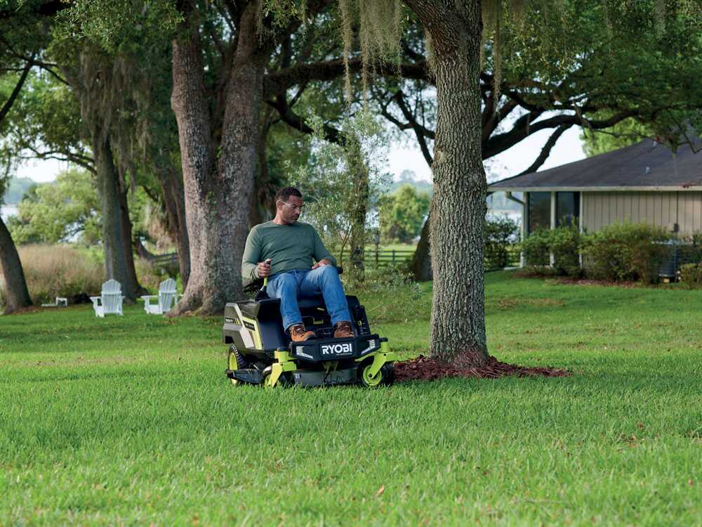 Ryobi ZTRX76 – Tractor cortacésped a batería de radio cero – 72V/20Ah – corte de 76 cm – 2en1 – Image 3
