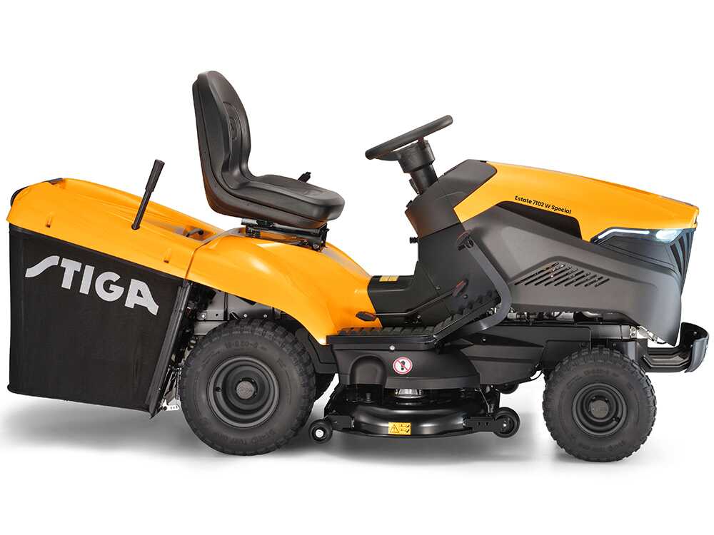 Stiga Estate 7102 W Special – Tractor cortacésped – Motor Honda GXV 630 – Image 4