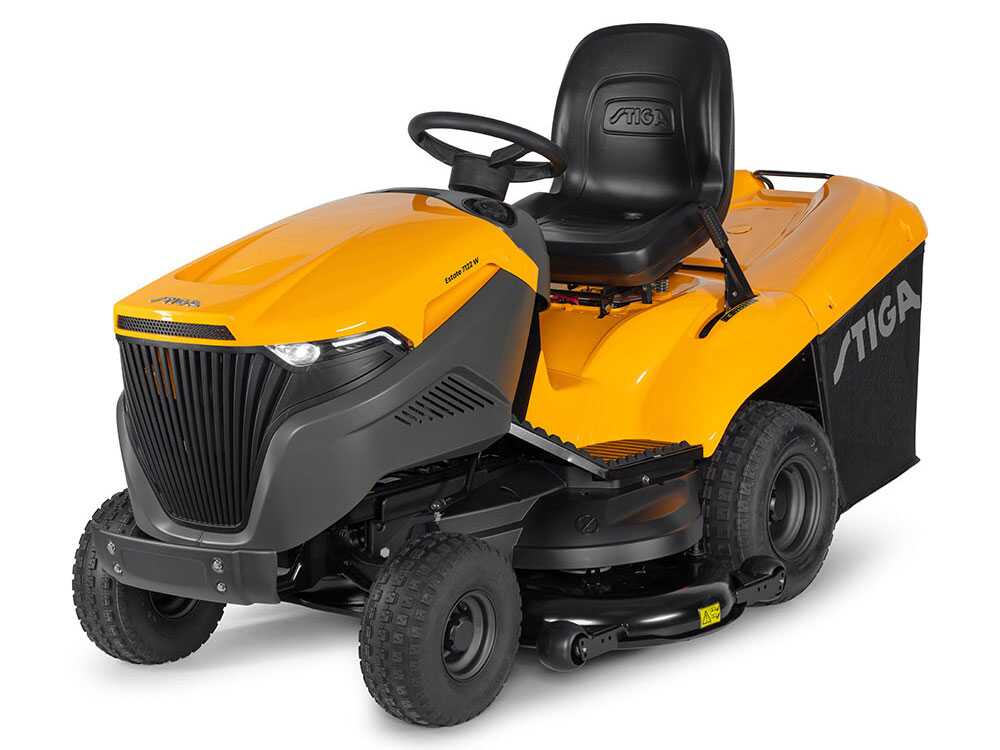 Stiga Estate 7122 W – Tractor cortacésped de gasolina – Motor ST 650 – Image 4