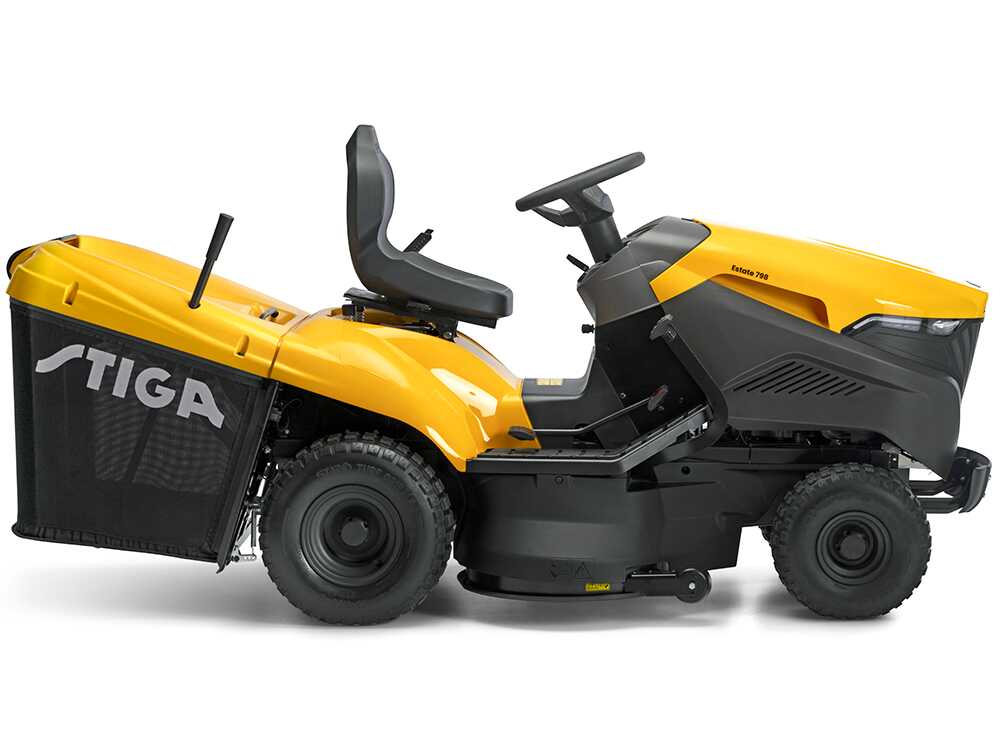 Stiga Estate 798 – Tractor cortacésped – cambio hidrostático – recogedor – mulching – Image 3