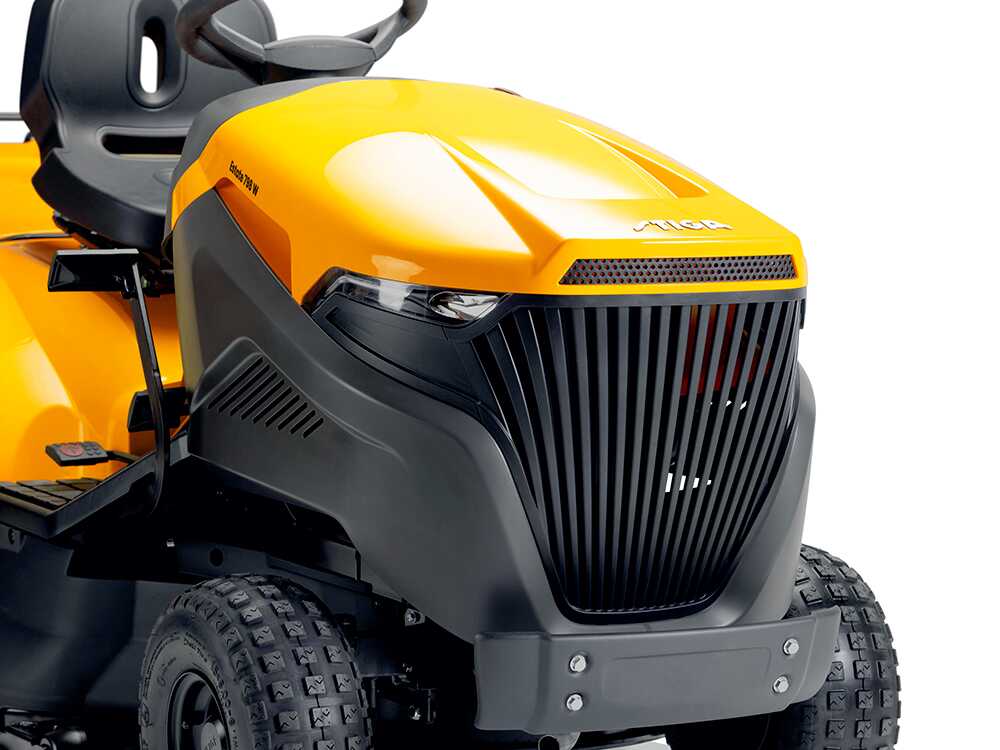 Stiga Estate 798 W – Tractor cortacésped – cambio hidrostático – recogedor – mulching – Image 4