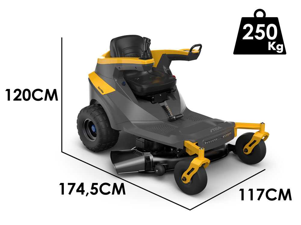 Stiga Gyro 500e – Tractor cortacésped axial de batería – Motor eléctrico de batería 48V / 40Ah – Image 3
