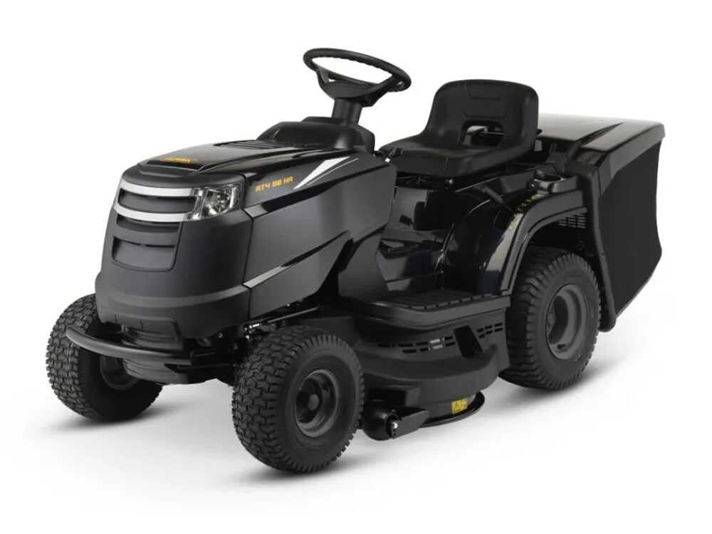 Tractor cortacésped Alpina AT4 98 HA con transmisión hidrostática y recogedor de 240 l – Image 4