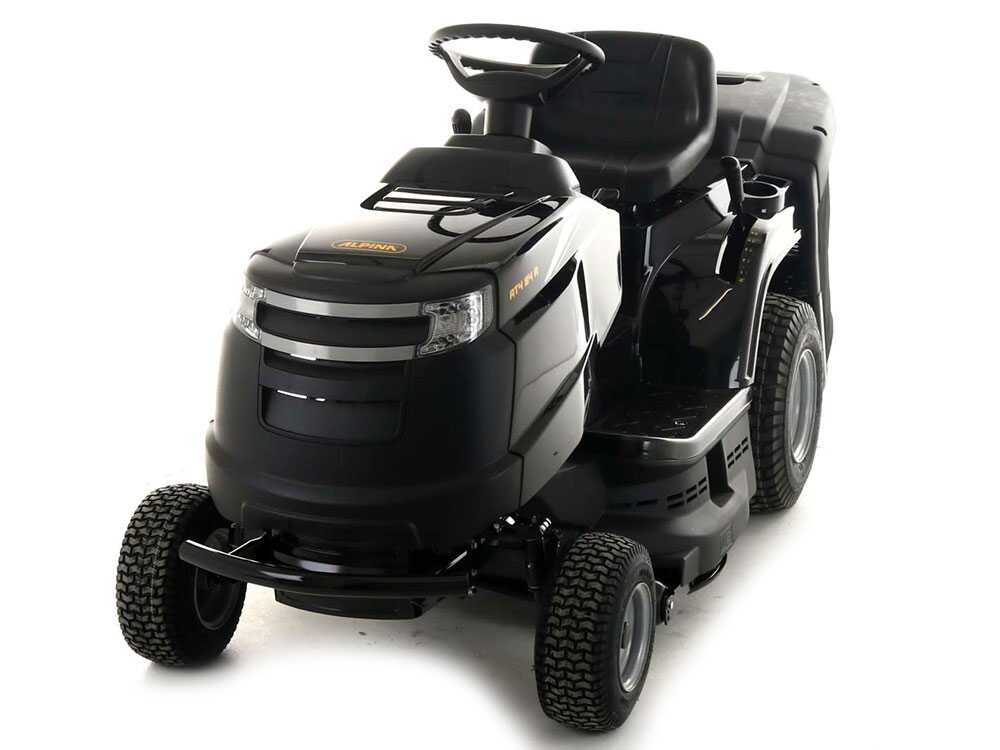 Tractor cortacésped con recolector Alpina AT4 84 A con motor ST 350 – Image 3