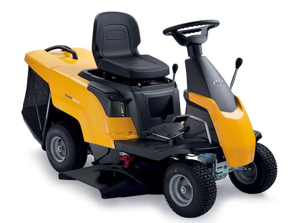 Tractor cortacésped Rider Stiga COMBI 166 – Motor 224 cc – Ancho de corte 66 cm – Image 4