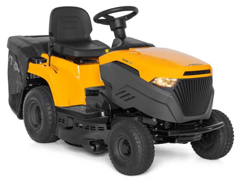 Tractor cortacésped Stiga Estate 384 M – Recogedor – Motor ST350 – Image 3