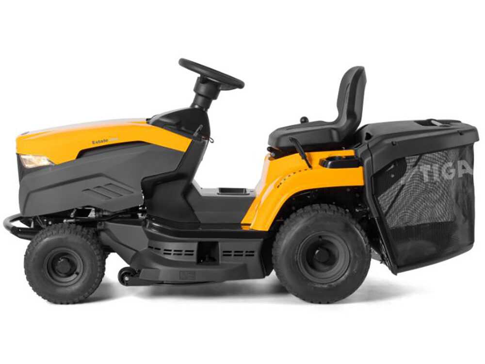 Tractor cortacésped Stiga Estate 384 M – Recogedor – Motor ST350 – Image 4