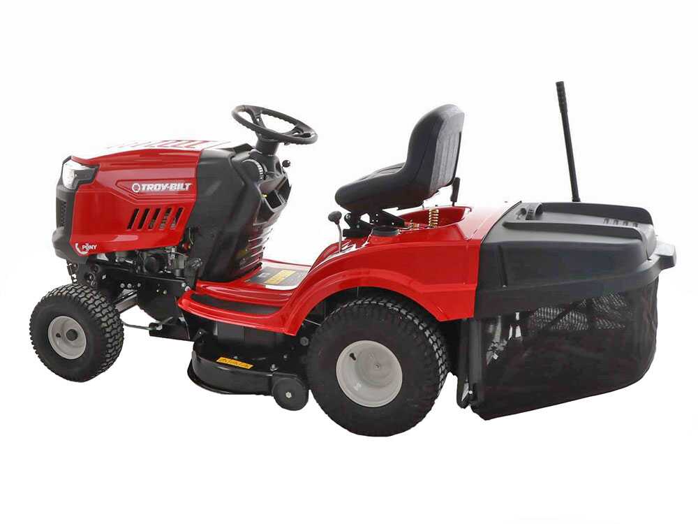 Troy-Bilt Pony 92T-R SELECT – Tractor cortacésped – Cambio trasmático – Recogedor – Image 3