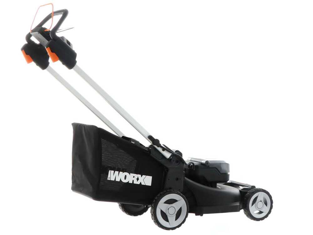 Worx Nitro WG749E – Cortacésped autopropulsado de batería – 2x20V/4Ah – Corte de 46 cm – Image 4