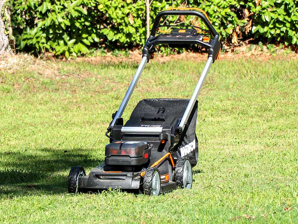 Worx Nitro WG749E – Cortacésped autopropulsado de batería – 2x20V/4Ah – Corte de 46 cm – Image 3