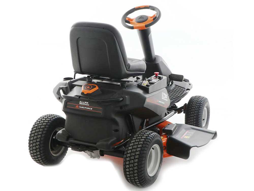 Yard Force E559 – Tractor cortacésped de batería 56V/50Ah – Salida lateral y mulching – Image 4